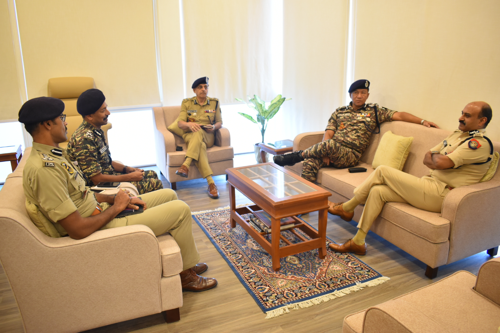   DG VISIT IN NE SECTOR SHILLONG AND GUWAHATI
